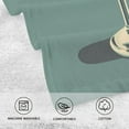 thumbnail image 5 of Yayeee 100% Cotton Hand Towels for Bathroom 16" x 28" Soft Absorbent Kitchen Towel, Beige Martini, 5 of 7