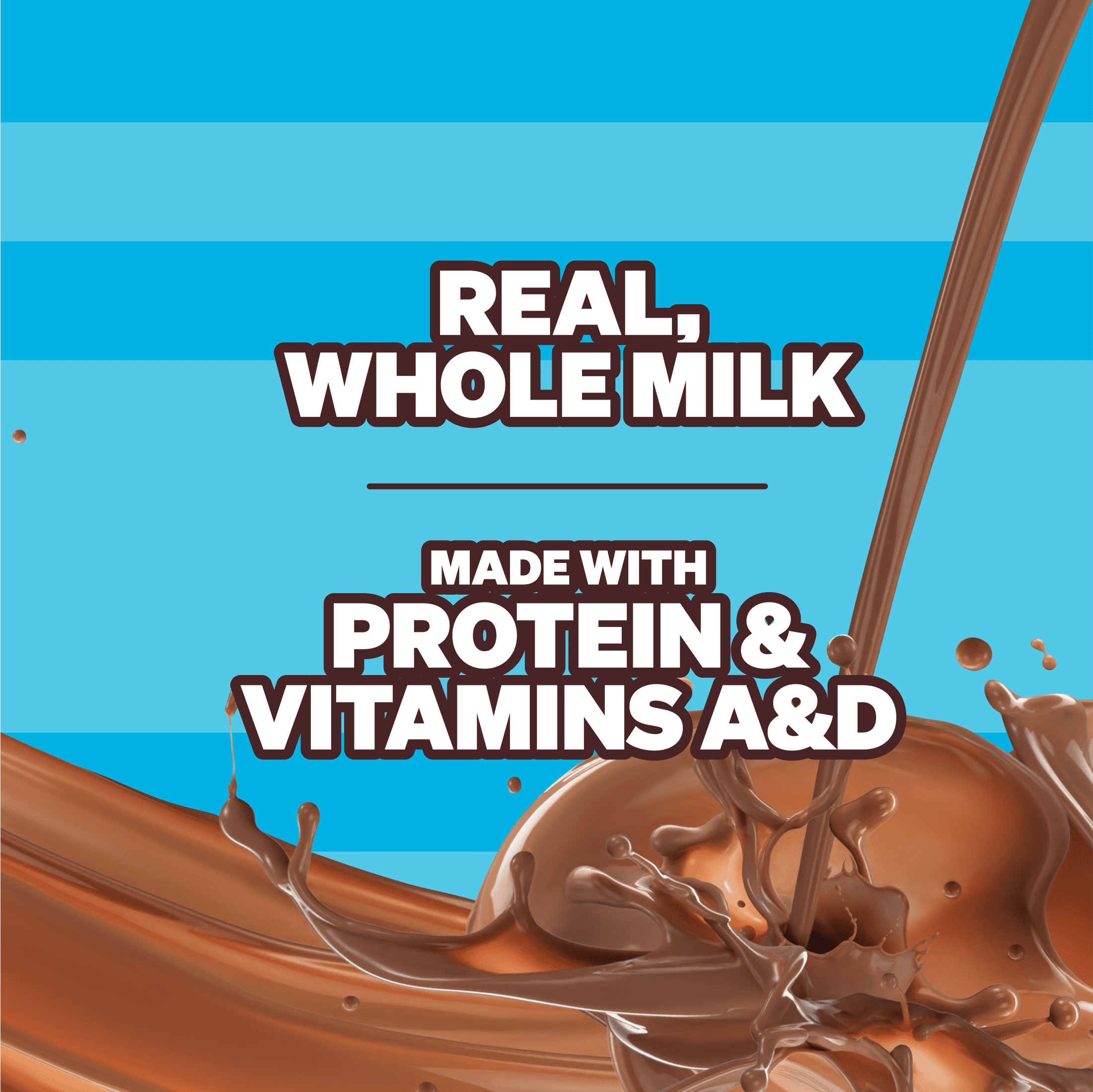 Feastables Protein Fortified Chocolate Milk, Shelf-Stable, 14 fl oz, Single Bottle