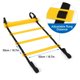 thumbnail image 5 of 4M - 10M 8/12/20 Rungs Speed Agility Ladder con Carry Bag para entrenamiento de fútbol soccer Abanopi Escalera de agilidad, 5 of 7