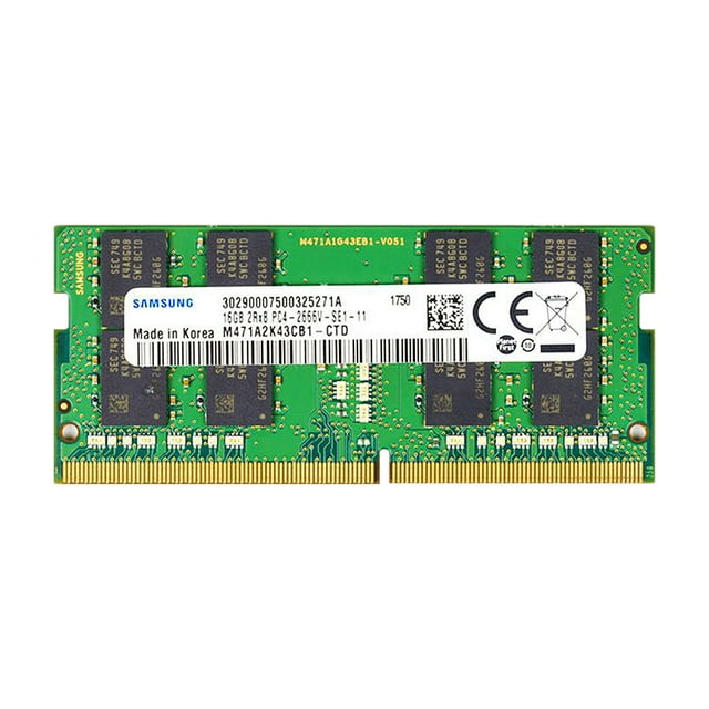 Memoria de acceso aleatorio Irfora DDR4 Laptop Memory 16GB 260Pin 2666MHz Soporte de frecuencia Dual-channel 1.2V Voltaje Plug and Play Compatibilidad estable Irfora Memoria de acceso aleatorio