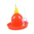 thumbnail image 3 of Bebedor de aves de corral automático, de pollo, portátil, tazón para beber agua con pollo, suministros de aves de corral para gallos de codorniz Regular, 3 of 8