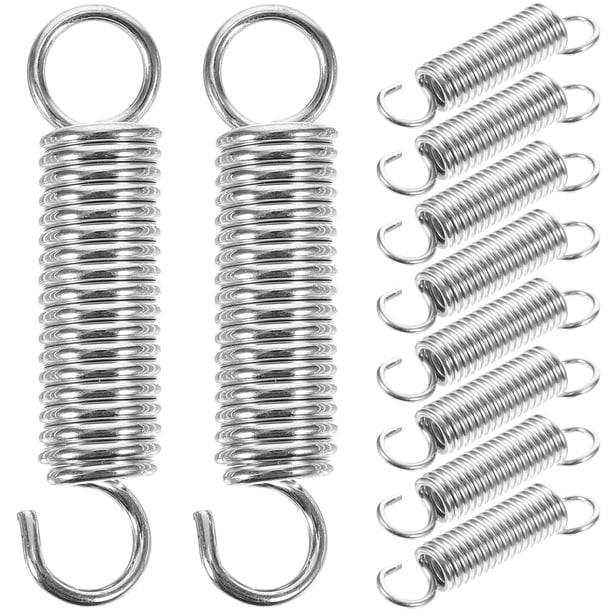 10 piezas de resortes, resortes comprimidos extendidos, resortes de extensión, resortes de compresión mecánicos