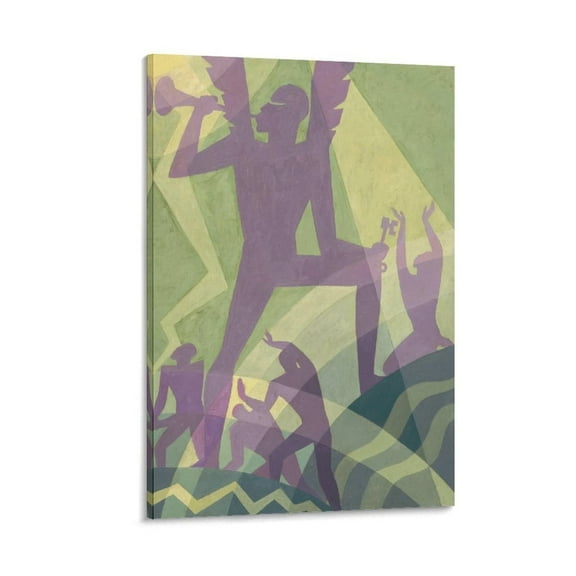 AARON DOUGLAS The Judgment Day 1939 Art Decorative Picture Posters Wall Art Painting Canvas Gift Living Room Prints Bedroom Decor Poster Artworks