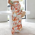 thumbnail image 3 of Printed Casual Pants Boho Style Ladies Oversized Pants Loose Fit Vacation Outfit, 3 of 7