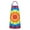 Tie Dye Heart, variant on Rainbow Tie Dye Mandala Pattern Apron-Garden Aprons for Women with Pockets-Cotton Linen Waterproof Kitchen Cooking Gardening Aprons Adjustable for Kitchen,Cooking,BBQ and Salon 33x27 Inch