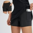 thumbnail image 3 of BALEAF Women's Tennis Golf Dress with Inner Shorts for Sports Workout Black XL, 3 of 6