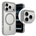 thumbnail image 4 of Funda Transparente con Color TITANIO Compatible con MagSafe para iPhone 17 Pro, Protección Antigolpes Ultrafina, TPU + Silicona Resistente, 4 of 6