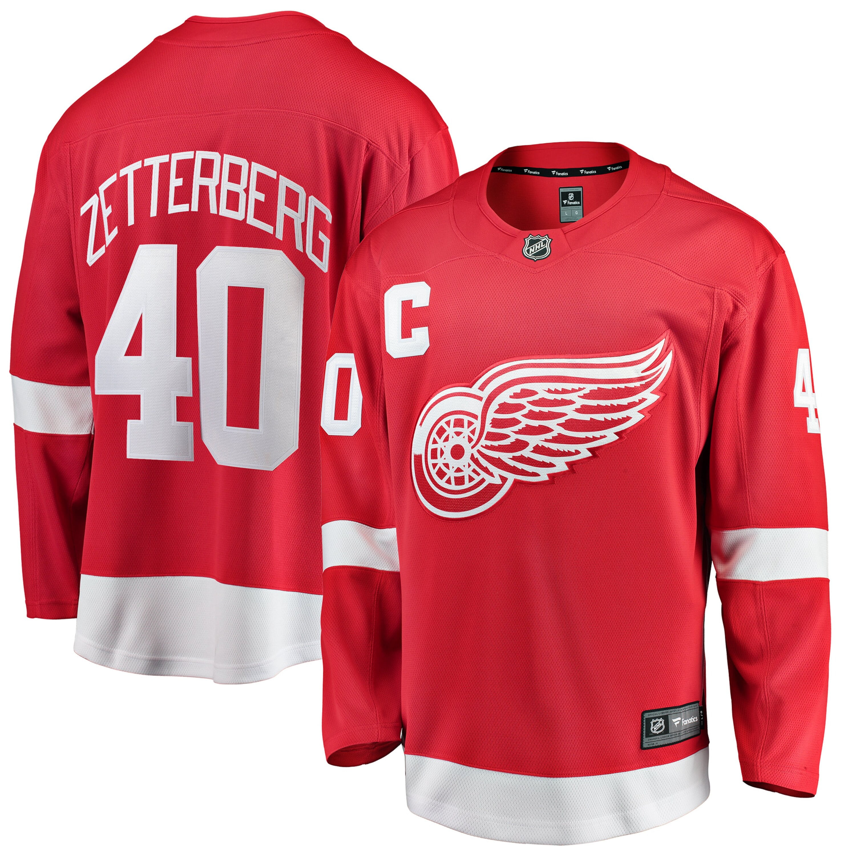 red wings pink jersey