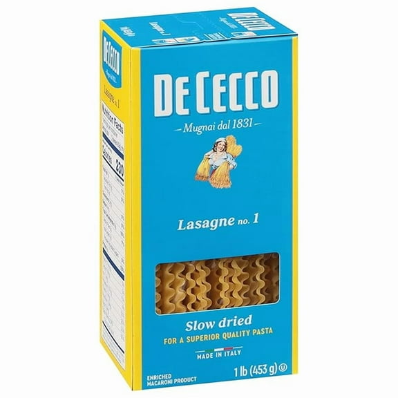 De Cecco Lasagne Pasta, 16 Oz