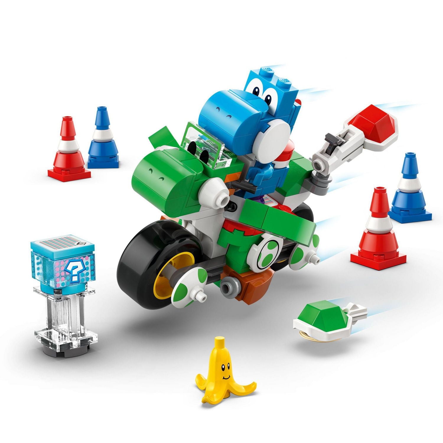 LEGO Super Mario Mario Kart – Moto Yoshi 72031 Ensemble de construction (133 pièces)
