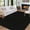 Black, variant on GlowSol 10' x 13' Extra Large Rug Washable Rugs for Living Room Modern Solid Non-Slip Low Pile Accent Rug, Black