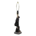 thumbnail image 2 of Ebros Helping Hand Whimsical Black Bear Cubs Climbing Tree Table Lamp Statue with Burlap Shade 24"High Wildlife Rustic Cabin Lodge Decor Forest Bears Family Desktop Lamps, 2 of 6