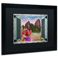 thumbnail image 2 of Leo Kelly 'Window to Paradise VI' Matted Framed Art, 2 of 4