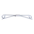 thumbnail image 1 of Barra de cuello de corbata para hombre, accesorio de joyería clásico para bodas, negocios, clip de corbata Plata, 1 of 8