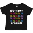 thumbnail image 3 of Inktastic 100th Day of School with Tally Marks Boys or Girls Toddler T-Shirt, 3 of 5
