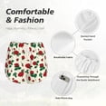 thumbnail image 6 of Lsque Rose Flowers Printed Women's Running Shorts with Liner Pockets,Elastic Quick Dry Workout Athletic Gym Yoga Shorts,Womens High Waist Shorts-Medium, 6 of 9