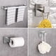 thumbnail image 2 of Juego de accesorios de baño de 4 piezas,Juego de accesorios de baño ,60cm(plateado), 2 of 9