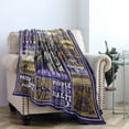 thumbnail image 4 of Football City Throw Blanket 62" x 52" Lightweight Cozy Blanket Flannel Soft Sports Throw Blankets for Gifts Fans Lovers Men Women Boys, 4 of 5
