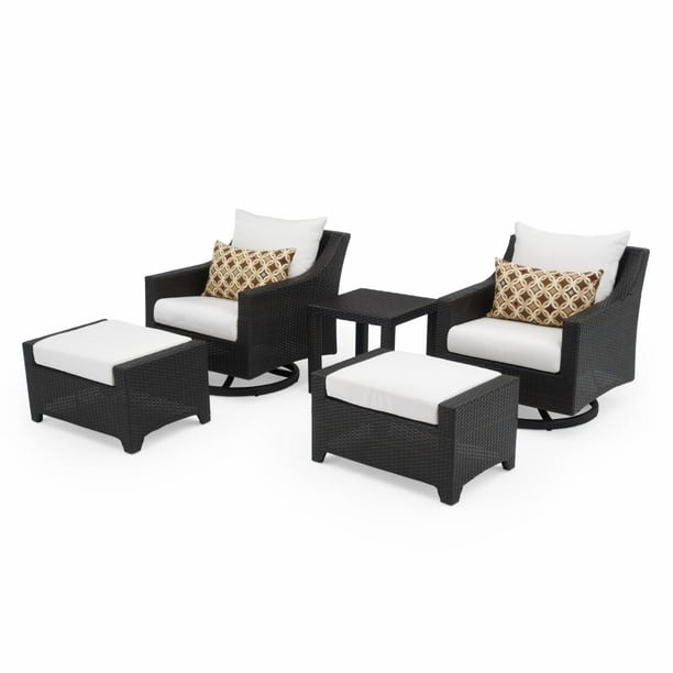 Rst Brands Deco 5 Piece Motion Club Chair And Ottoman Conversation Set Com Rst Brands Deco 5 Piece Motion Club, Rst Deco Outdoor Furniture