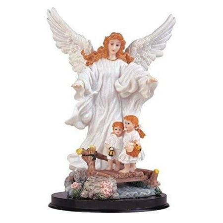 GSC 9 Inch Guardian Angel Holy Figurine Religious Cherub Statue Decoration