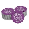 thumbnail image 1 of Inkdotpot Thank You From The New Wedding Bottle Tag Real Silver Foil Favor Hang Tags 50 Pack, 1 of 1