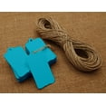 thumbnail image 1 of 100 Pcs Rectangular Shape Tag Bonbonniere Wedding Favor Hang Tags Gift With Free Natural Jute Twine - Colours Available, 1 of 7