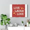 thumbnail image 5 of Inspirational Wall Art Live Laugh Love Wall Art Motivational Motto Inspiring Prints Artwork Decor Ready to Hang Unframed, 5 of 9