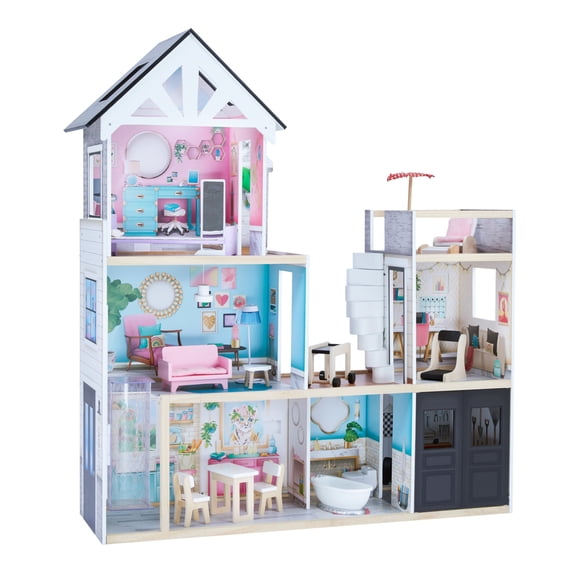 Olivia's Little World Dreamland 3-Story Mansion Dollhouse for 12" Dolls