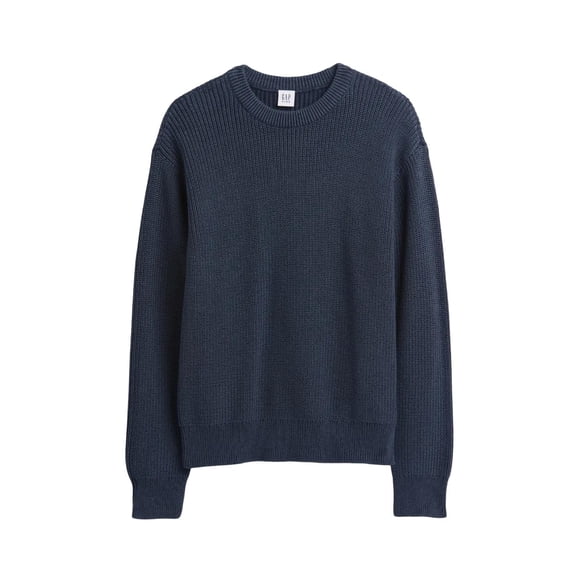 Suéter GAP para Niños Cuello Redondo Azul Marino Profundo Talla S