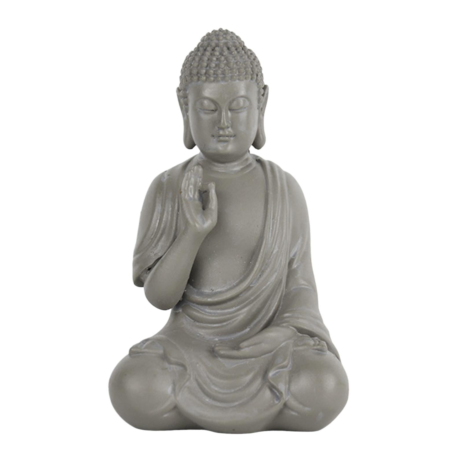 Buddha Resin Statue Sculpture Indoor Outdoor Art Collectible Sculpture