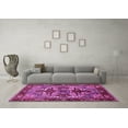 thumbnail image 3 of Ahgly Company Indoor Rectangle Oriental Pink Industrial Area Rugs, 8' x 10', 3 of 4