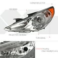 thumbnail image 2 of DNA Motoring For 11-14 Hyundai Sonata Driver Left Side Factory Style Headlight Lamp HY2502159, 2 of 6