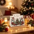 thumbnail image 7 of Christmas Diamond Art Tissue Box Cover, DIY Pearl Art Kits for Adults, Leather Decor Paper Towel Bag for Beginners Family Craft Lovers, 7 of 7