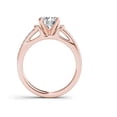 thumbnail image 3 of 1 Carat T.W. Diamond Classic 14kt Rose Gold Engagement Ring, 3 of 5