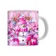 thumbnail image 1 of Xihbxyly liquidación de tallas grandes para mujeres taza navideña in diseño de muñeco de nieve inflable, taza de Papá Noel en prensa, diseño inflado, 15 oz, 11 oz, café, 1 of 5