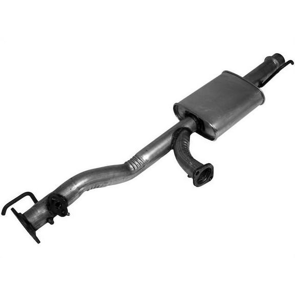 Exhaust Resonator and Line Assembly - Compatible with 2003 - 2004 Toyota Tundra 4.7L V8