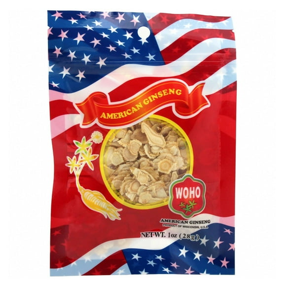 WOHO #125.1 American Ginseng Small Slice 1oz Bag