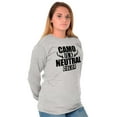 thumbnail image 4 of Camo is a Neutral Color Cute Hunter Long Sleeve TShirt Men Women Brisco Brands M, 4 of 6