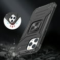 thumbnail image 4 of For iPhone 12/12 Pro Case Magnetic Kickstand Shockproof Cover + Tempered Glass, 4 of 8