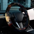 thumbnail image 6 of Snowman 14.5 Inch Printing PVC Leather Car Wheel Cover Auto Accessories Steering Wheel Covers, 6 of 6
