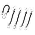 thumbnail image 1 of 5x Cordón Retráctil Pesca Correa En Segura Entrada Herramientas De Plata SM SunniMix Pesca cuerda colgante, 1 of 7