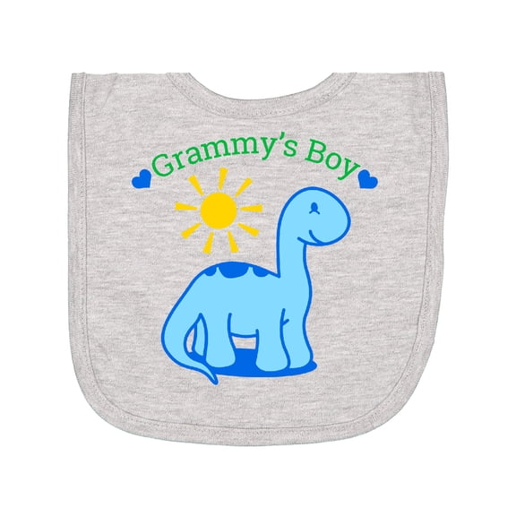 Inktastic Grammy's Boy Newborn Bib