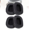 thumbnail image 1 of Headset Ear Pads, Soft Comfortable Protein Leather Headset Ear Cushions  for Replacement, 1 of 7