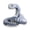 Silver, variant on Dserhfy 3D Printed Snake Figurine Movable Joints Snake Figure Articulated Animal Model Toy Home Office Bookshelf Desktop Decoration Ornament