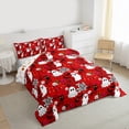 thumbnail image 3 of Feelyou Teen Trick or Treat Bedding Comforter Set, Halloween Spider Web Twin Comforter Sets, Horror Ghost Pumpkin Reversible Bedding Set, Luxury Bedroom Decor, 2pcs, 3 of 8