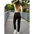 thumbnail image 3 of Pants Mujer Pantalones Anchos Casual O Elgante Pans Stretch, 3 of 5