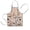Chihuahua and Flower, variant on Chihuahua Dog and Flower Kids Aprons for Girls and Boys,Adjustable Neck Strap Toddler Aprons for Kids Cooking Baking
