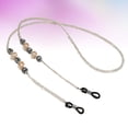 thumbnail image 1 of OULII 1Set Retro Beaded Eyeglass Chain Protects Glasses from Damage for Men, 1 of 7