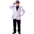 thumbnail image 3 of Blazer Rouge à Paillettes - Taille Adulte Petit, 3 of 4