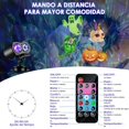 thumbnail image 4 of Proyector de Luces Navideña para Exteriores, Impermeable IP44, 20 Tarjetas con 80 Patrones, Proyector Navideño Rotación 180° y Control Remoto, Decoración para Jardín, Fiestas y Eventos, 4 of 7